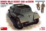 35074  техника и вооружение  DINGO Mk.II SCOUT CAR w/CREW Pz.Kmpf. Mk.I 202(e)  (1:35) 2000002073642
