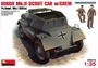 35074  техника и вооружение  DINGO Mk.II SCOUT CAR w/CREW Pz.Kmpf. Mk.I 202(e)  (1:35) 2000002073642