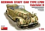 35107  техника и вооружение  GERMAN CAR TYPE 170V Cabriolet B  (1:35) 2000002107941