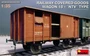 35288  техника и вооружение  RAILWAY COVERED GOODS WAGON 18t “NTV” TYPE  (1:35) 2000002064480