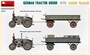 35317  техника и вооружение  GERMAN TRACTOR D8506 WITH CARGO TRAILER  (1:35) 4820183313881