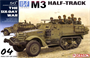 3569  техника и вооружение  IDF M3 Halftrack  (1:35) 89195835697