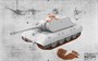 35A046  техника и вооружение  E-100 w/Maus turret  (1:35) 6954248835464