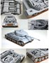 35A061  техника и вооружение  Pz.Kpfw.VI Tiger(P) "Truppenübungsfahrzeug" Full interior  (1:35) 6954248835617