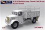 35GM0072  техника и вооружение  WWII British Army Closed Cab 30cwt 4x2 GS Truck  (1:35) 4892667350729