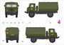 3707  техника и вооружение  Советский грузовой автомобиль ГАЗ-66  (1:35) 4600327037077