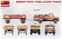 38023  техника и вооружение  GERMAN TRUCK L1500S w/CARGO TRAILER  (1:35) 4820183313805