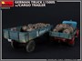 38023  техника и вооружение  GERMAN TRUCK L1500S w/CARGO TRAILER  (1:35) 4820183313805