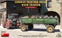 38038  техника и вооружение  GERMAN TRACTOR D8506 WITH TRAILER  (1:35) 4820183314178