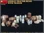 38038  техника и вооружение  GERMAN TRACTOR D8506 WITH TRAILER  (1:35) 4820183314178