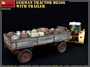 38038  техника и вооружение  GERMAN TRACTOR D8506 WITH TRAILER  (1:35) 4820183314178