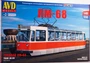 4051AVD  техника и вооружение  Трамвай ЛМ-68  (1:43) 4610045040518