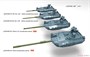 4613  техника и вооружение  German MBT Leopard II Revolution II 130mm  (1:35) 4897061660351