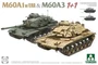 5022  техника и вооружение  M60A1 w/ERA & M60A3 1+1  (1:72) 4897051422778