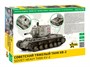 5084  техника и вооружение  Советский тяжелый танк КВ-2  (1:72) 4600327050847