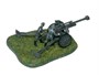 6121  техника и вооружение  Немецкая 105-мм гаубица (1:72) 4600327061218