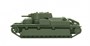 6247  техника и вооружение  Советский средний танк Т-28 обр. 1936/1940 гг  (1:100) 4600327062475