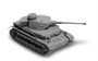 6251  техника и воруужение  Немецкий танк Т-4 F2 (1:100) 4600327062512