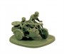 6277  техника и вооружение  Советский мотоцикл М-72 с коляской  (1:72) 4600327062772