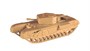 6294  техника и вооружение  Британский танк MK. IV (А22С), CHURCHILL MK. V  (1:100) 4600327062949