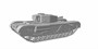 6294  техника и вооружение  Британский танк MK. IV (А22С), CHURCHILL MK. V  (1:100) 4600327062949