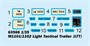 63566  техника и вооружение  M1101/1102 Light Tactical Trailer (LTT)  (1:35) 9580208635668