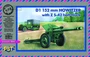 72031  техника и вооружение  D-1 152 mm Howitzer with Z-42 Half-Truck (1:72) 2000000026633