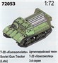 72053  техника и вооружение  Артиллерийский тягач Т-20 Комсомолец (поздний)  (1:72) 2000002150275