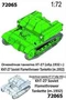 72065  техника и вооружение  Огнемётная танкетка ХТ-27  (1:72) 2000002202578