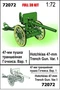 72072  техника и вооружение  47-мм траншейная пушка Гочкиса. Вар.1  (1:72) 2000002216087