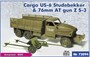 72094  техника и вооружение  Studebekker & 76mm AT gun З&С-3  (1:72) 2000002202387