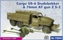 72094  техника и вооружение  Studebekker & 76mm AT gun З&С-3  (1:72) 2000002202387