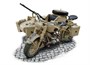 7403  техника и вооружение  German Military Motorcycle with Sidecar  (1:9) 8001283074032