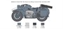 7406  техника и вооружение  ZUNDAPP KS 750 with Sidecar  (1:9) 8001283074063