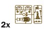 7510  техника и вооружение  M3 76mm Gun Motor Carriage  (1:72) 8001283075107