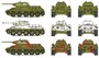 7523  техника и вооружение  Танк-34/76 мод.42  (2 быстросборные модели) (1:72) 8001283075237