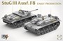 8013  техника и вооружение  Stug III Ausf.F8 Early Production  (1:35) 4897051422648