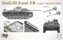 8013  техника и вооружение  Stug III Ausf.F8 Early Production  (1:35) 4897051422648