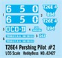 82427  техника и вооружение  T26E4 Pershing Pilot #2  (1:35) 6939319224279