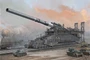 82911  техника и вооружение  German 80cm K(E) Railway Gun "Dora"  (1:72) 6939319229113