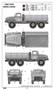 82930  техника и вооружение  Russian УР@Л-4320 Truck  (1:72) 6939319229304