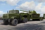 85513  техника и вооружение  КР@З-6446 Tractor with M@Z/ChMZ@P-5247G semitrailer + Танк-62  (1:35) 6939319255136