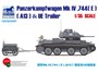 CB35030SP  техника и вооружение  Panzerkampfwagen Mk IV, 744(E) (A13) & UE Trailer  (1:35) 4544032742225