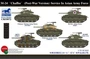 CB35072  техника и вооружение  M24 Chaffee (Post-War Version) Service in Asian Army Force  (1:35) 4544032687441