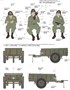 CB35106  техника и вооружение  US GPW 1/4ton 4×4 Utility Truck (Mod.1942) w/Trailer & Crew  (1:35) 4544032692315