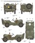 CB35106  техника и вооружение  US GPW 1/4ton 4×4 Utility Truck (Mod.1942) w/Trailer & Crew  (1:35) 4544032692315