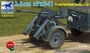 CB35141  техника и вооружение  2.8cm sPzB41 on larger steel-wheeled carriage w/trailer  (1:35) 4544032729219