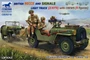 CB35218  техника и вооружение  British Recce And Signals Light Truck (2 Kits) w Crew (5 fig)  (1:35) 4544032780104