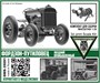 DMS-35091  техника и вооружение  Трактор Фордзон-Путиловец (поздний промышленный)  (1:35) 2000002087359