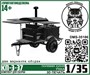 DMS-35186  техника и вооружение  Полевая кухня РККА КП-3-37  (1:35) 2000002167556